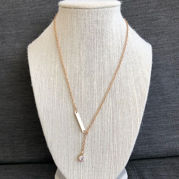 Crystal pendant fashion Necklace - Picture 3 of 4